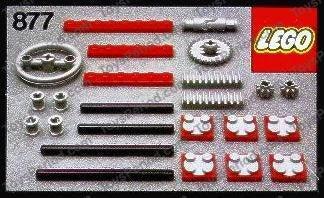 LEGO Steering Gear Parts 877 TECHNIC LEGO TECHNIC @ 2TTOYS LEGO €. 6.99