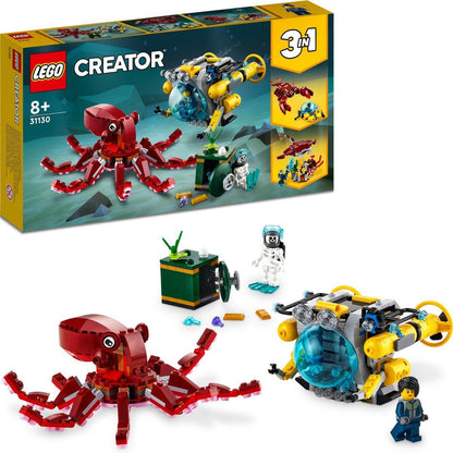 LEGO Sunken Treasure Mission 31130 Creator 3 in 1 LEGO CREATOR @ 2TTOYS LEGO €. 29.99