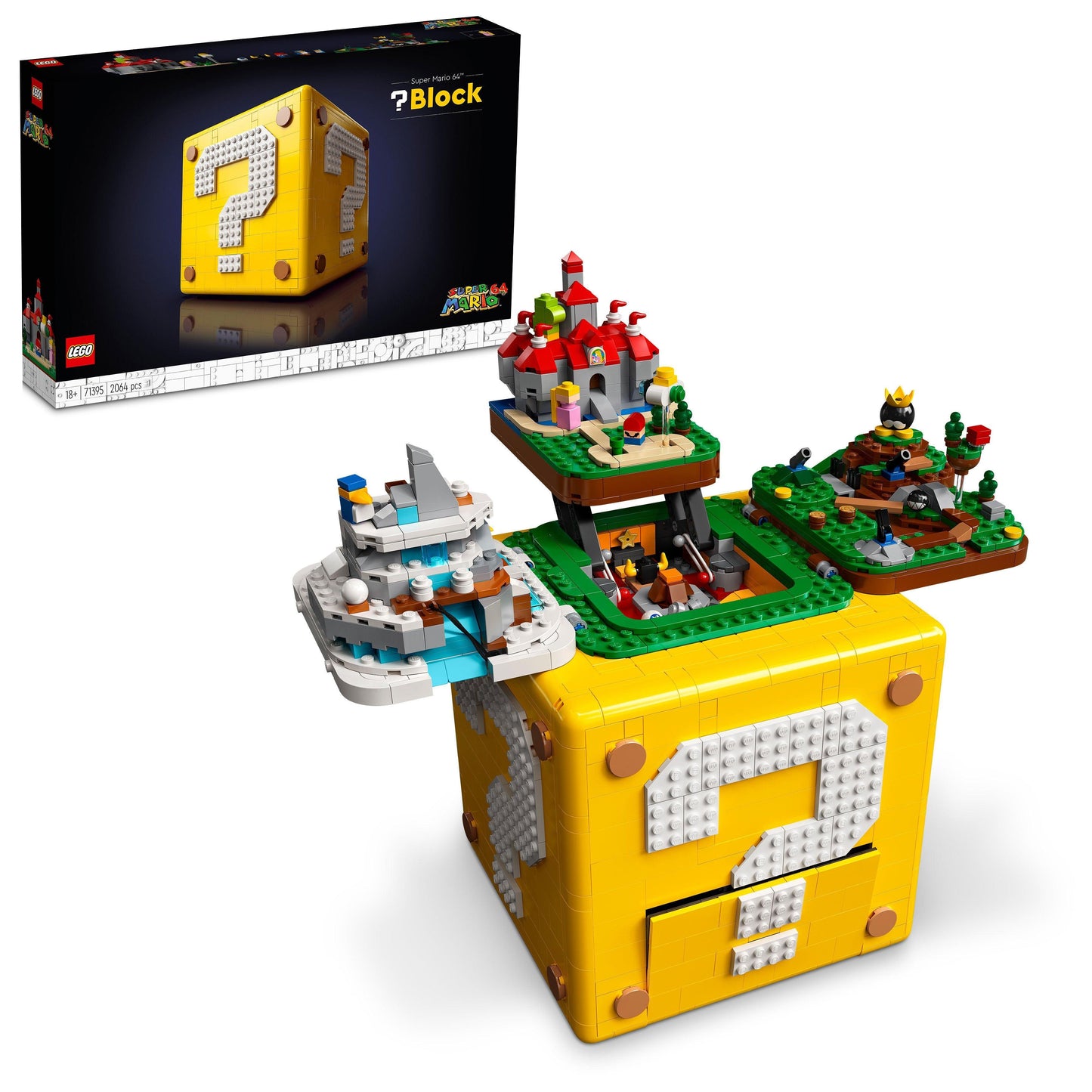 LEGO Super Mario 64 vraagtekenblok Question Mark 71395 Super Mario LEGO SUPERMARIO @ 2TTOYS LEGO €. 199.99