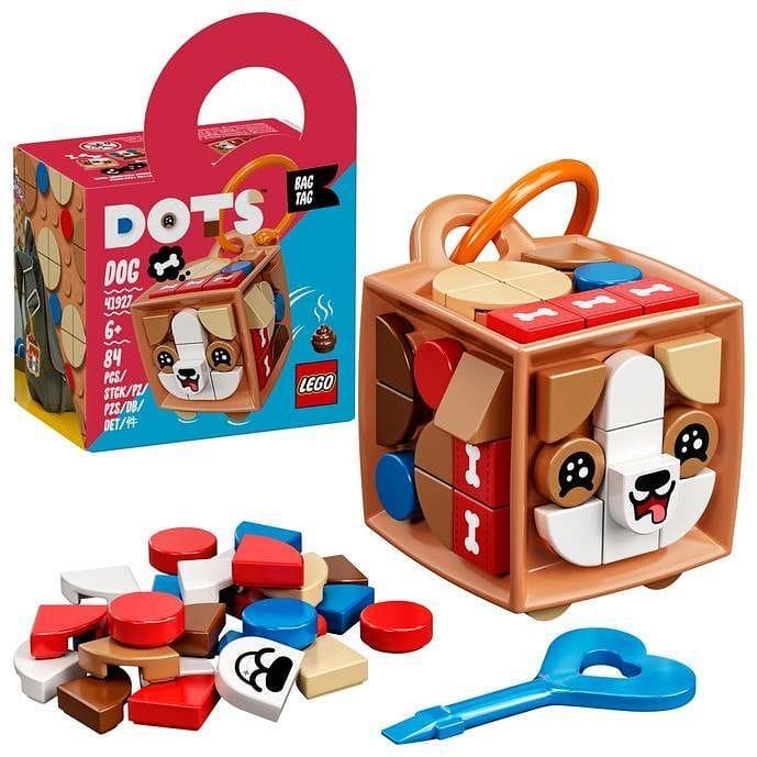 LEGO Tassenhanger hond 41927 Dots LEGO DOTS @ 2TTOYS LEGO €. 5.99