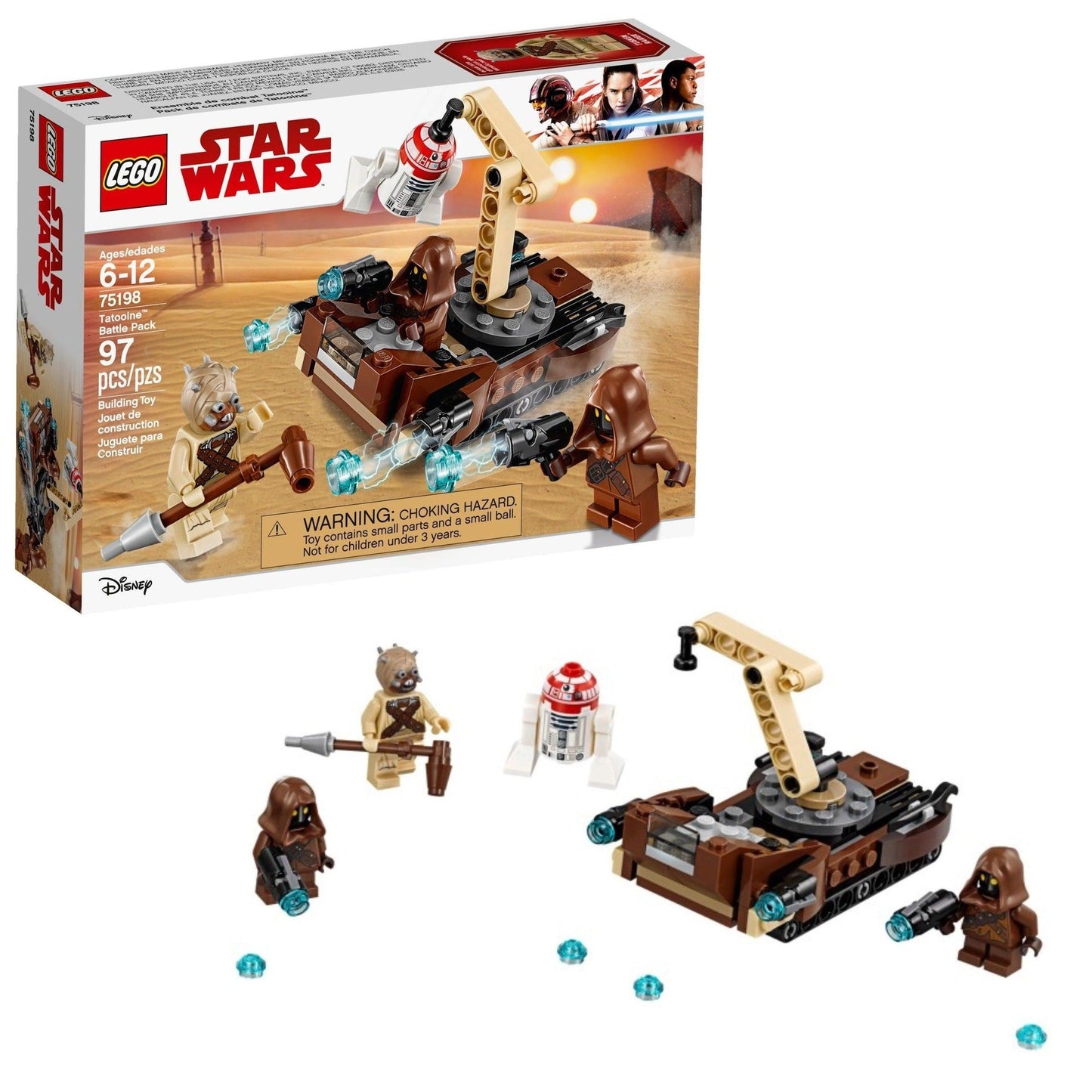 LEGO Tatooine Battle Pack 75198 StarWars LEGO STARWARS @ 2TTOYS | Official LEGO shop😊🥰 LEGO €. 39.99