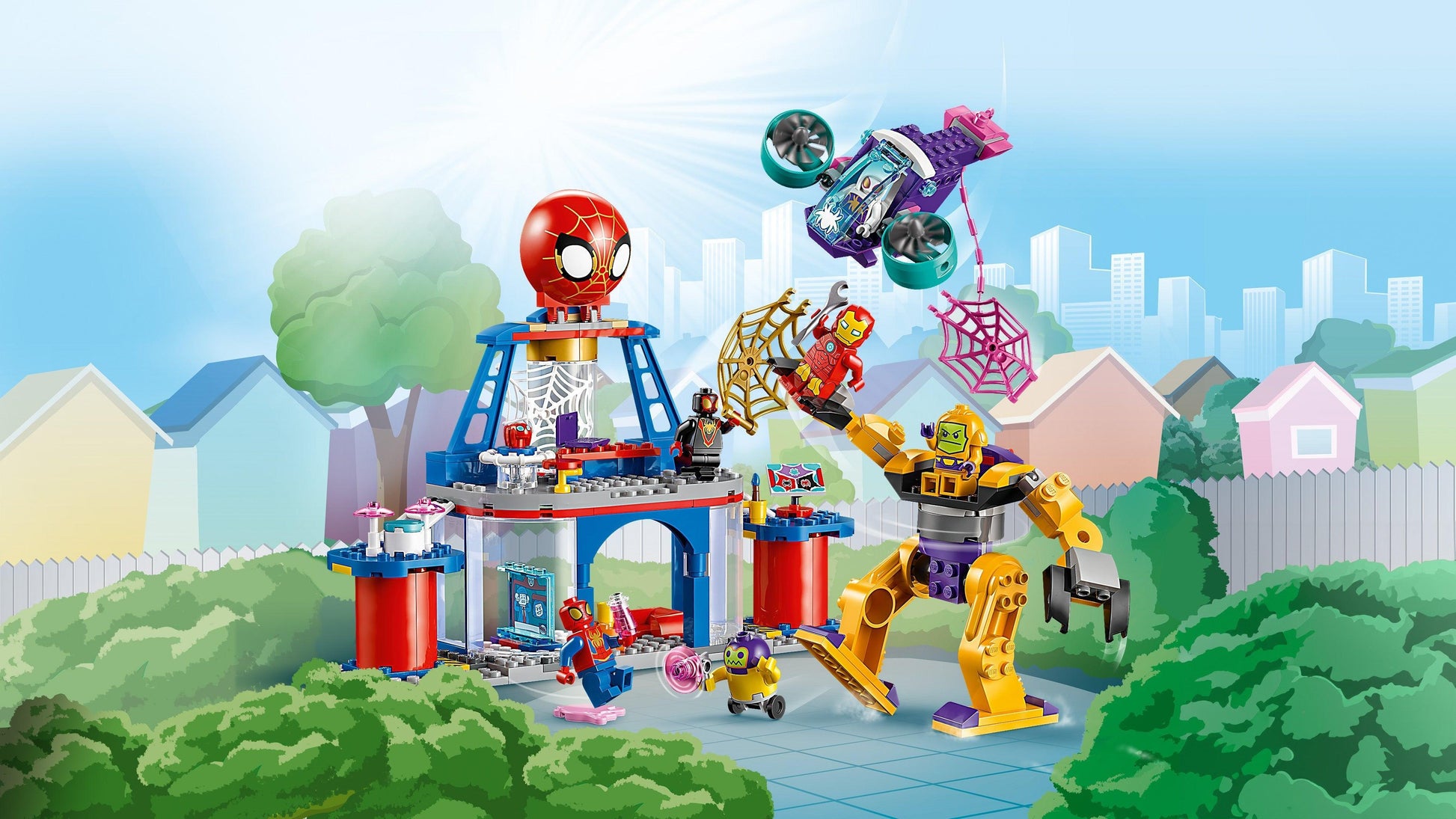 LEGO Team Spidey Web Spinner Headquarters 10794 Spidey LEGO Spiderman @ 2TTOYS LEGO €. 54.99