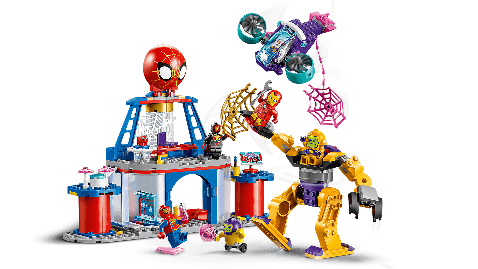 LEGO Team Spidey Web Spinner Headquarters 10794 Spidey LEGO Spiderman @ 2TTOYS LEGO €. 54.99