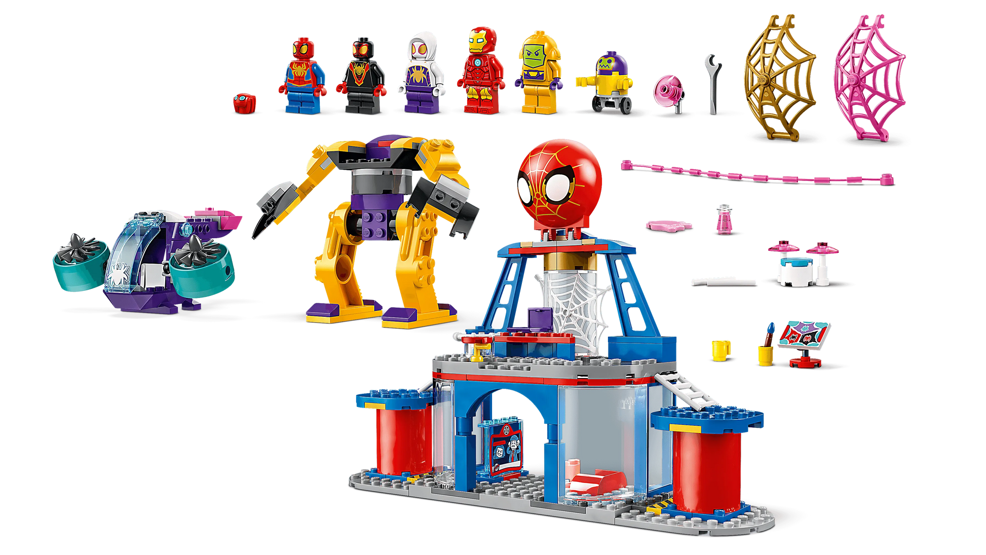 LEGO Team Spidey Web Spinner Headquarters 10794 Spidey LEGO Spiderman @ 2TTOYS | Official LEGO shop😊🥰 LEGO €. 54.99