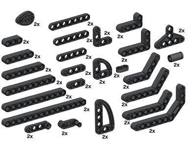 LEGO Technic Beams 10072 Bulk Bricks LEGO Bulk Bricks @ 2TTOYS LEGO €. 9.99