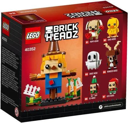 LEGO Thanksgiving Vogelverschrikker 40352 BrickHeadz LEGO BRICKHEADZ @ 2TTOYS | Official LEGO shop😊🥰 LEGO €. 9.99