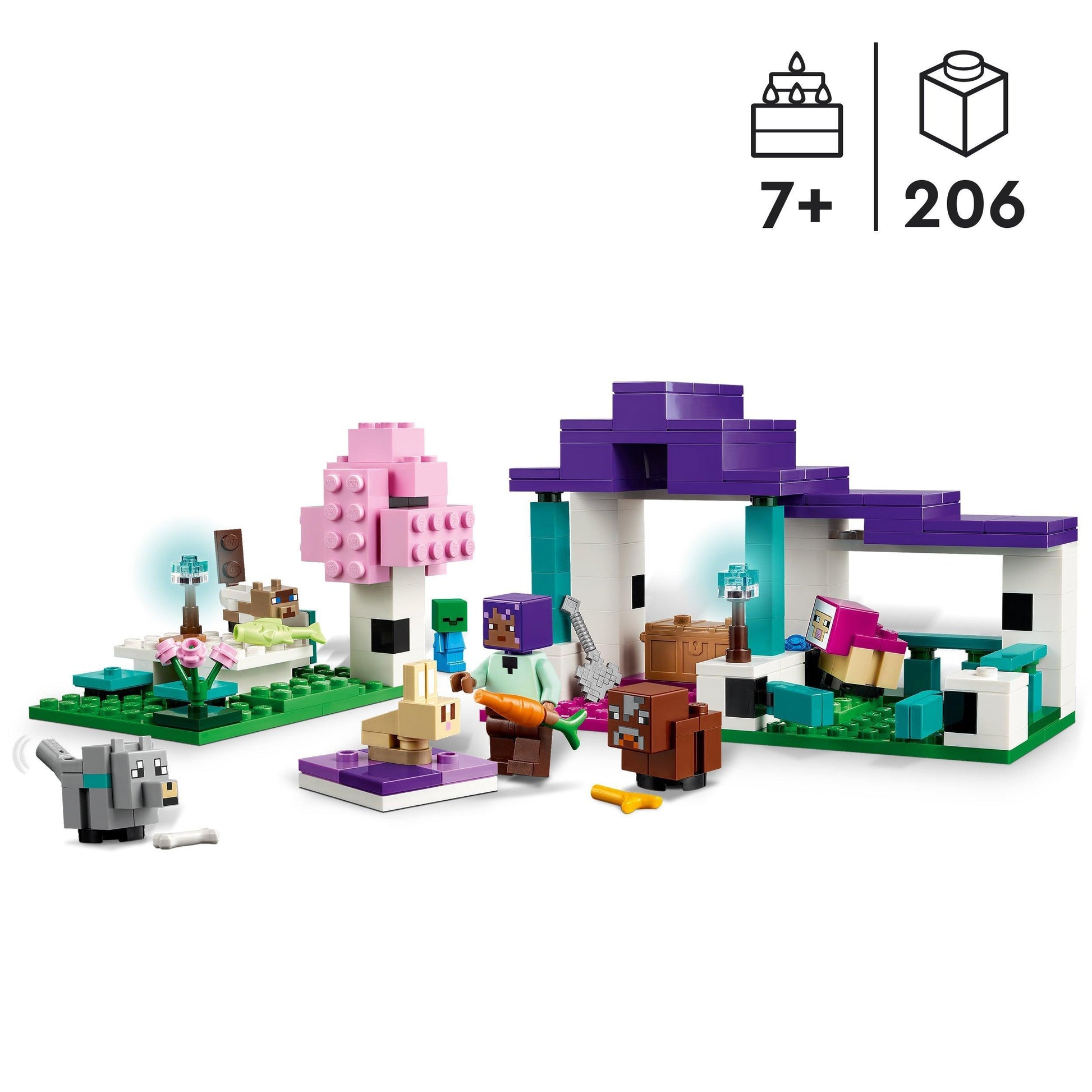 LEGO The Animal Sanctuary 21253 Minecraft LEGO MINECRAFT @ 2TTOYS | Official LEGO shop😊🥰 LEGO €. 19.99