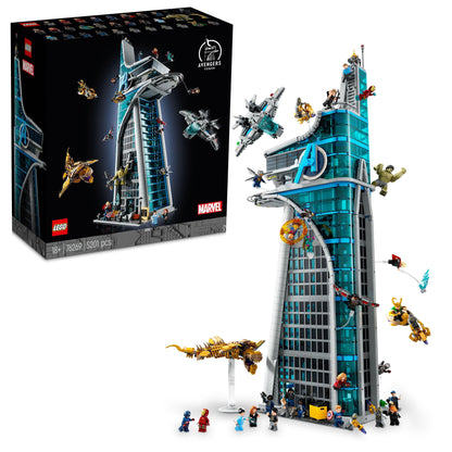 LEGO The Avengers Tower 76269 Marvel Superheroes LEGO SUPERHEROES @ 2TTOYS LEGO €. 524.99