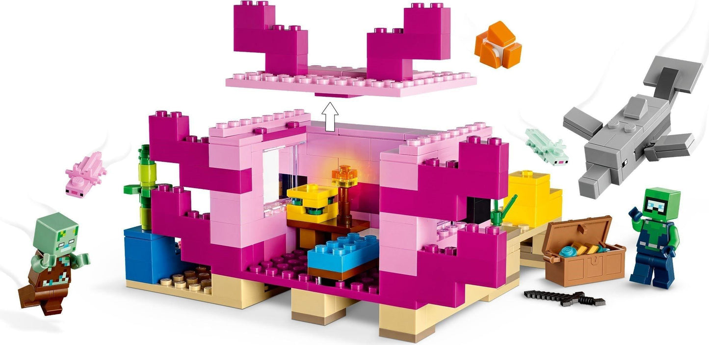 LEGO The Axolotl House 21247 Minecraft LEGO MINECRAFT @ 2TTOYS LEGO €. 22.49