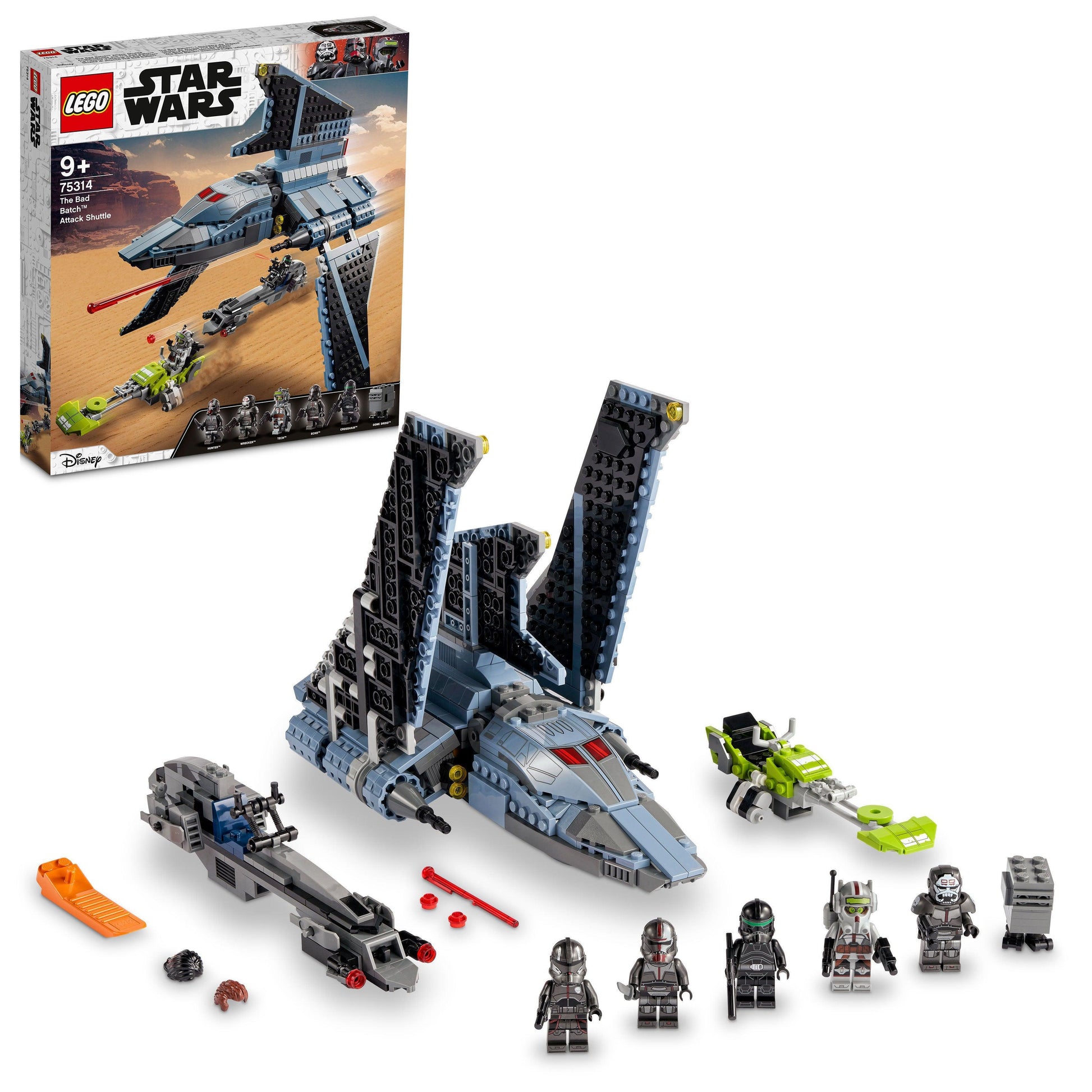 LEGO The Bad Batch Attack Shuttle 75314 StarWars LEGO STARWARS @ 2TTOYS LEGO €. 129.99