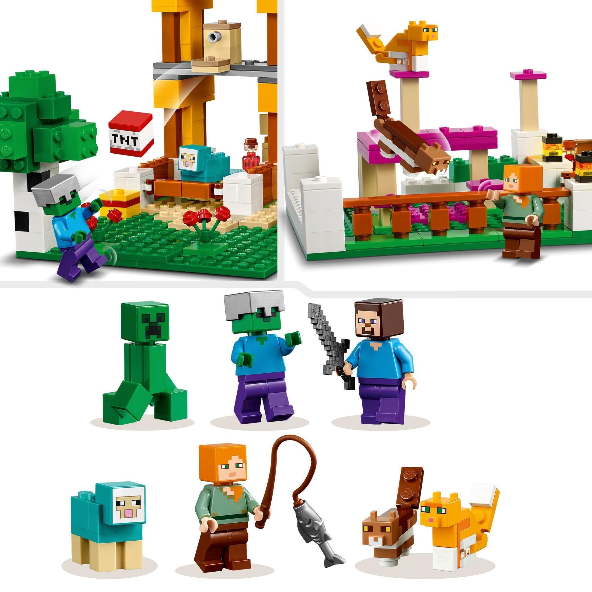 LEGO The Crafting-box 4.0 21249 Minecraft LEGO @ 2TTOYS LEGO €. 74.99