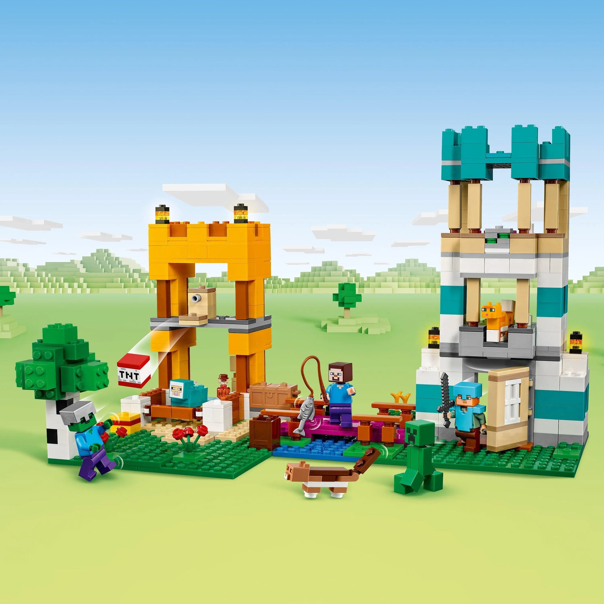 LEGO The Crafting-box 4.0 21249 Minecraft LEGO @ 2TTOYS | Official LEGO shop😊🥰 LEGO €. 74.99