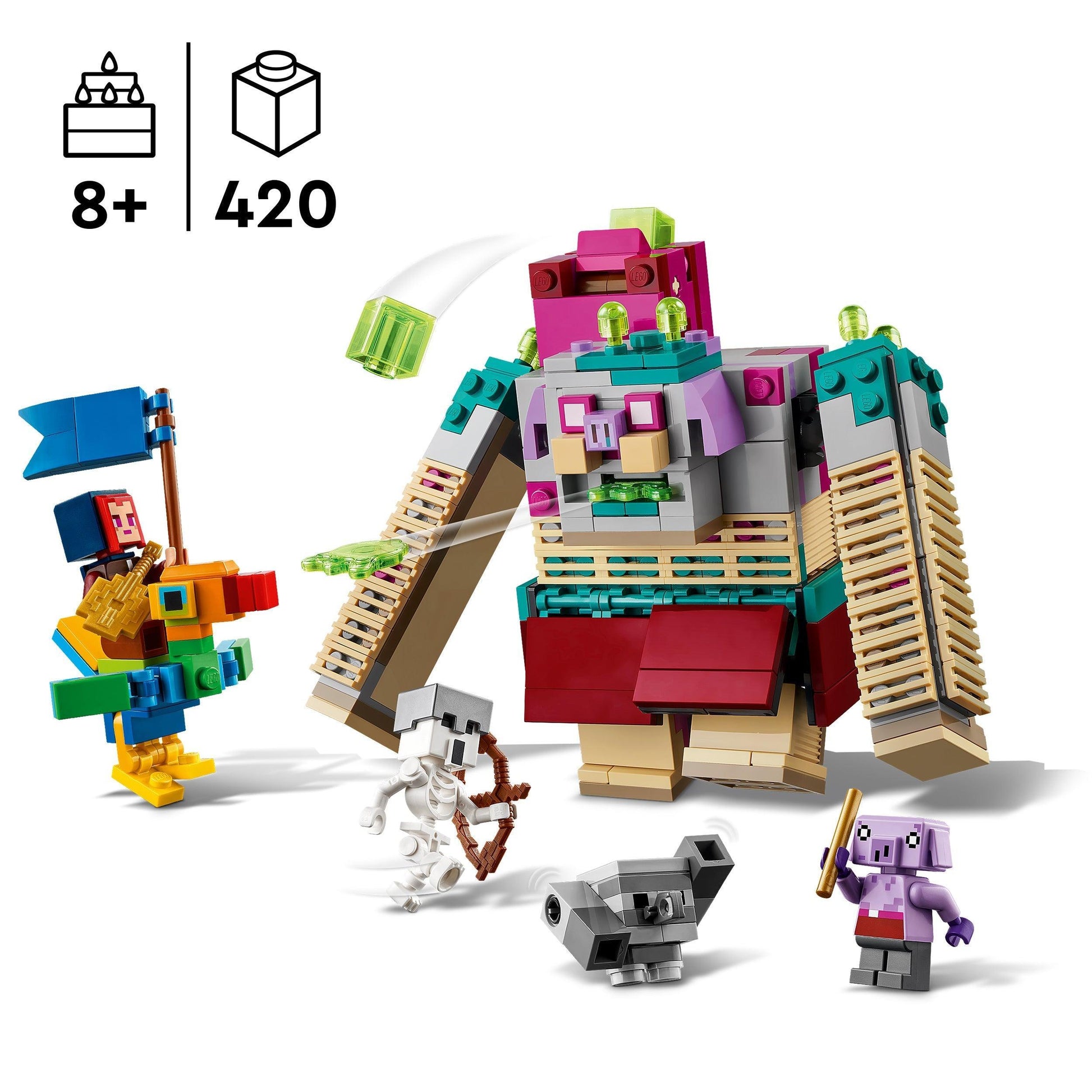 LEGO The Devourer Showdown 21257 Minecraft LEGO MINECRAFT @ 2TTOYS LEGO €. 44.99