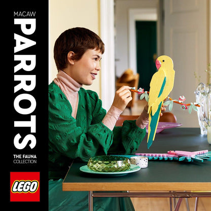 LEGO The Fauna Collection - Macaw Parrots 31211 Art LEGO ART @ 2TTOYS LEGO €. 41.99