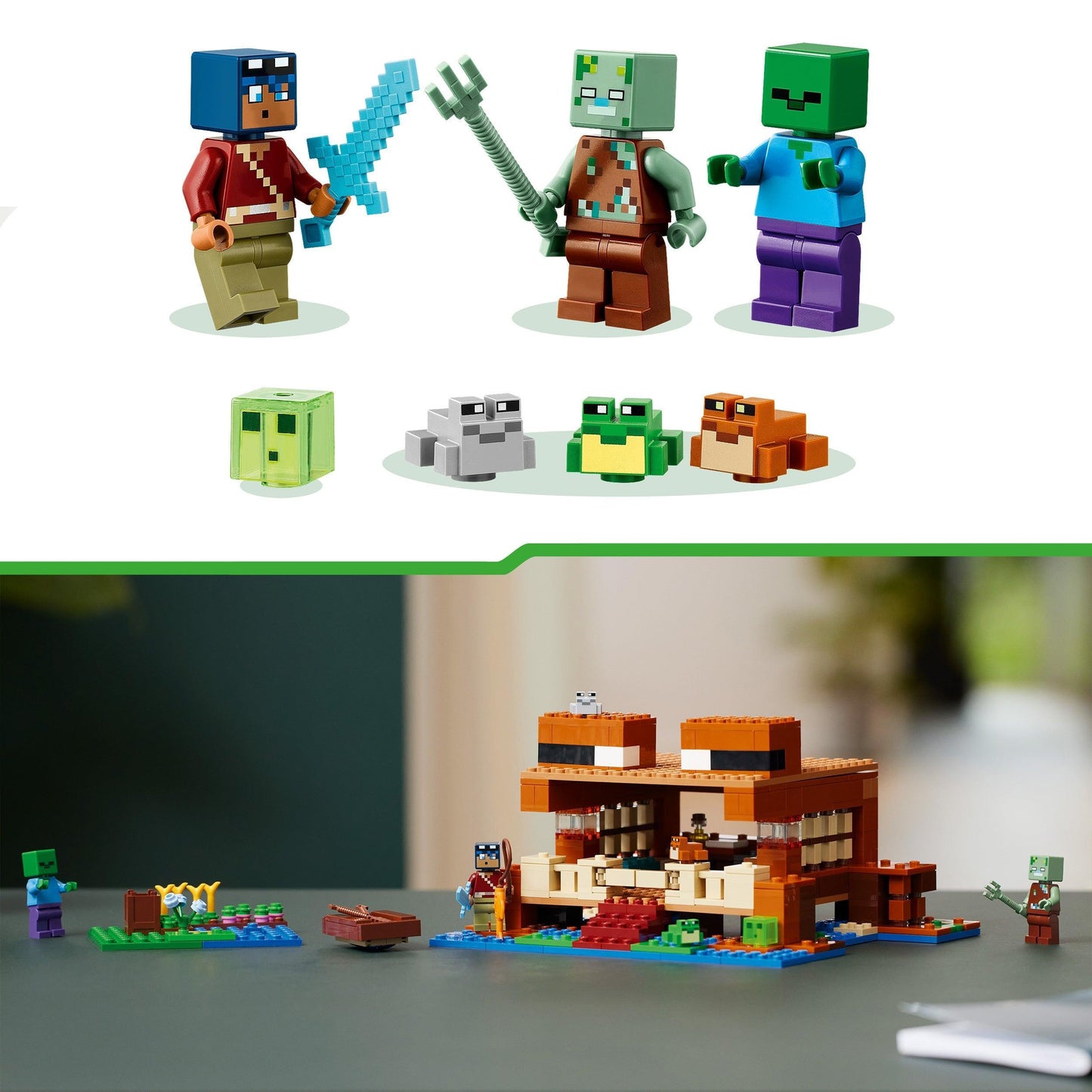 LEGO The Frog House 21256 Minecraft LEGO MINECRAFT @ 2TTOYS | Official LEGO shop😊🥰 LEGO €. 54.99