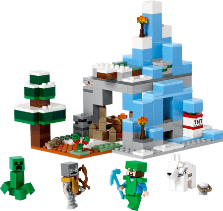 LEGO The Frozen Peaks 21243 Minecraft LEGO MINECRAFT @ 2TTOYS | Official LEGO shop😊🥰 LEGO €. 34.99