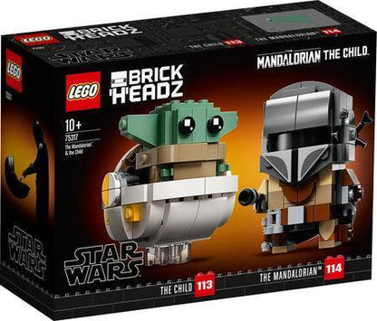 LEGO The Mandalorian & The Child 75317 Brickheadz LEGO STARWARS @ 2TTOYS | Official LEGO shop😊🥰 LEGO €. 19.99