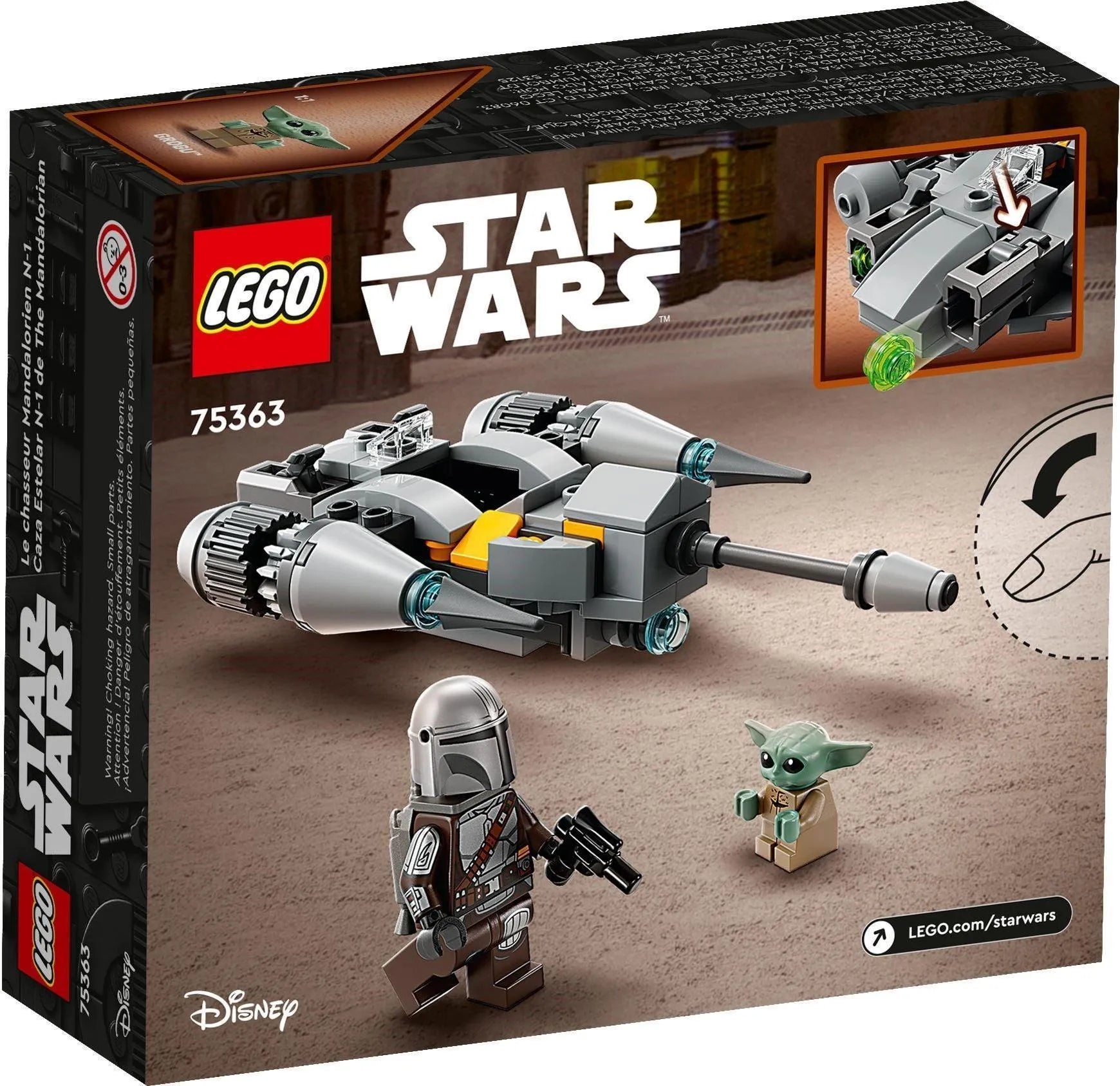 LEGO The Mandalorian N-1 Starfighter Microfighter 75363 StarWars LEGO STARWARS @ 2TTOYS | Official LEGO shop😊🥰 LEGO €. 15.99