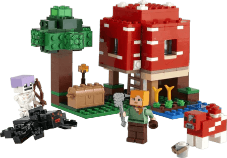 LEGO The Mushroom House 21179 Minecraft LEGO MINECRAFT @ 2TTOYS | Official LEGO shop😊🥰 LEGO €. 16.98