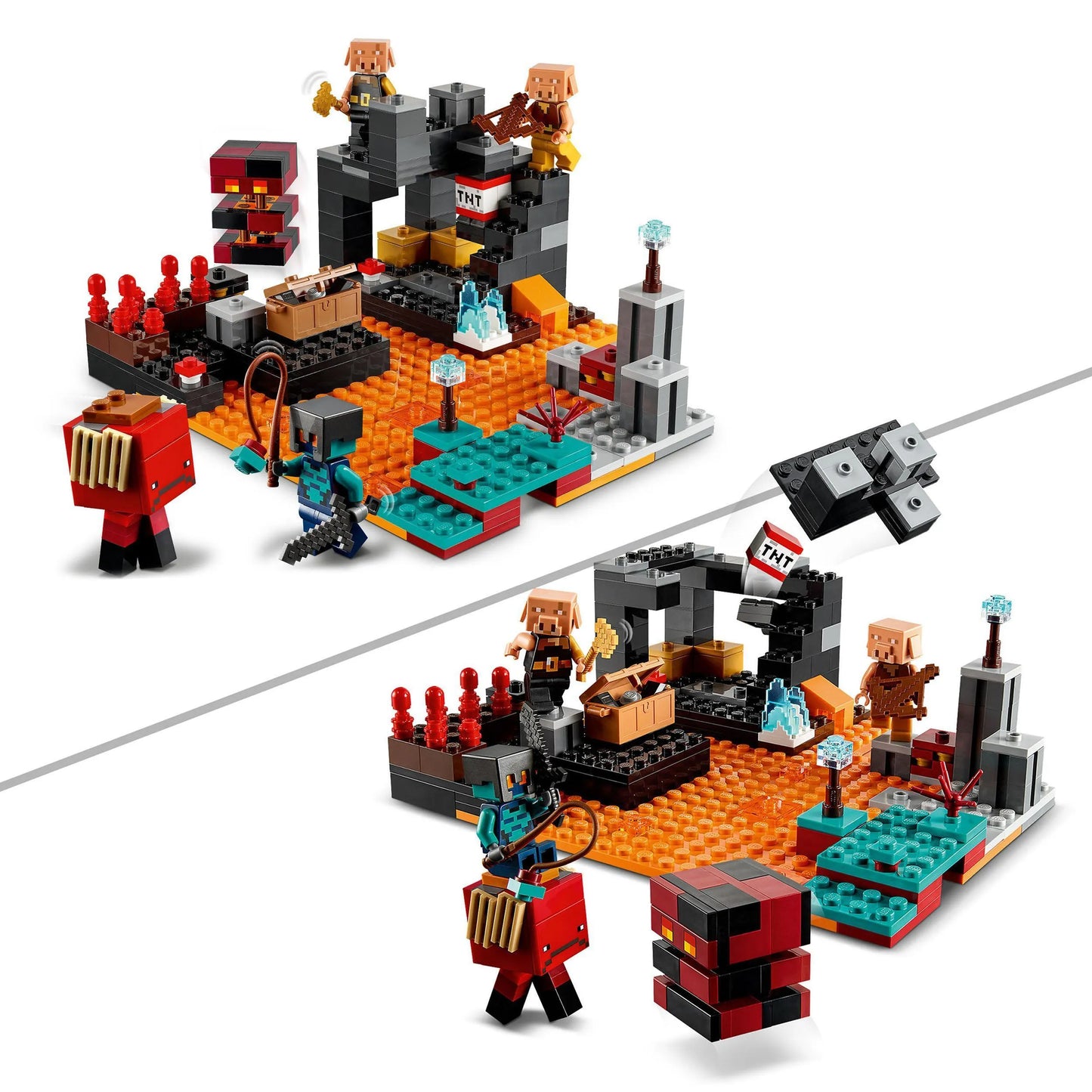 LEGO The Nether Bastion 21185 Minecraft LEGO MINECRAFT @ 2TTOYS | Official LEGO shop😊🥰 LEGO €. 29.99