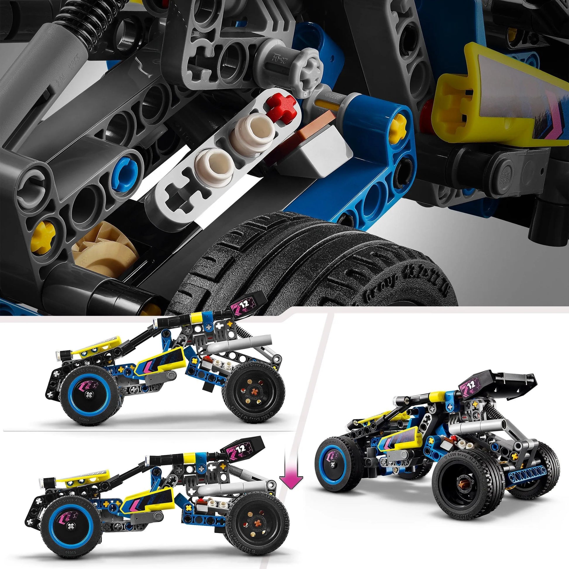 LEGO The Off-Road Race buggy 42164 Technic LEGO TECHNIC @ 2TTOYS | Official LEGO shop😊🥰 LEGO €. 15.49