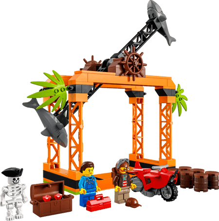 LEGO The Shark Attack Stunt Challenge 60342 City LEGO CITY STUNTZ @ 2TTOYS | Official LEGO shop😊🥰 LEGO €. 16.98