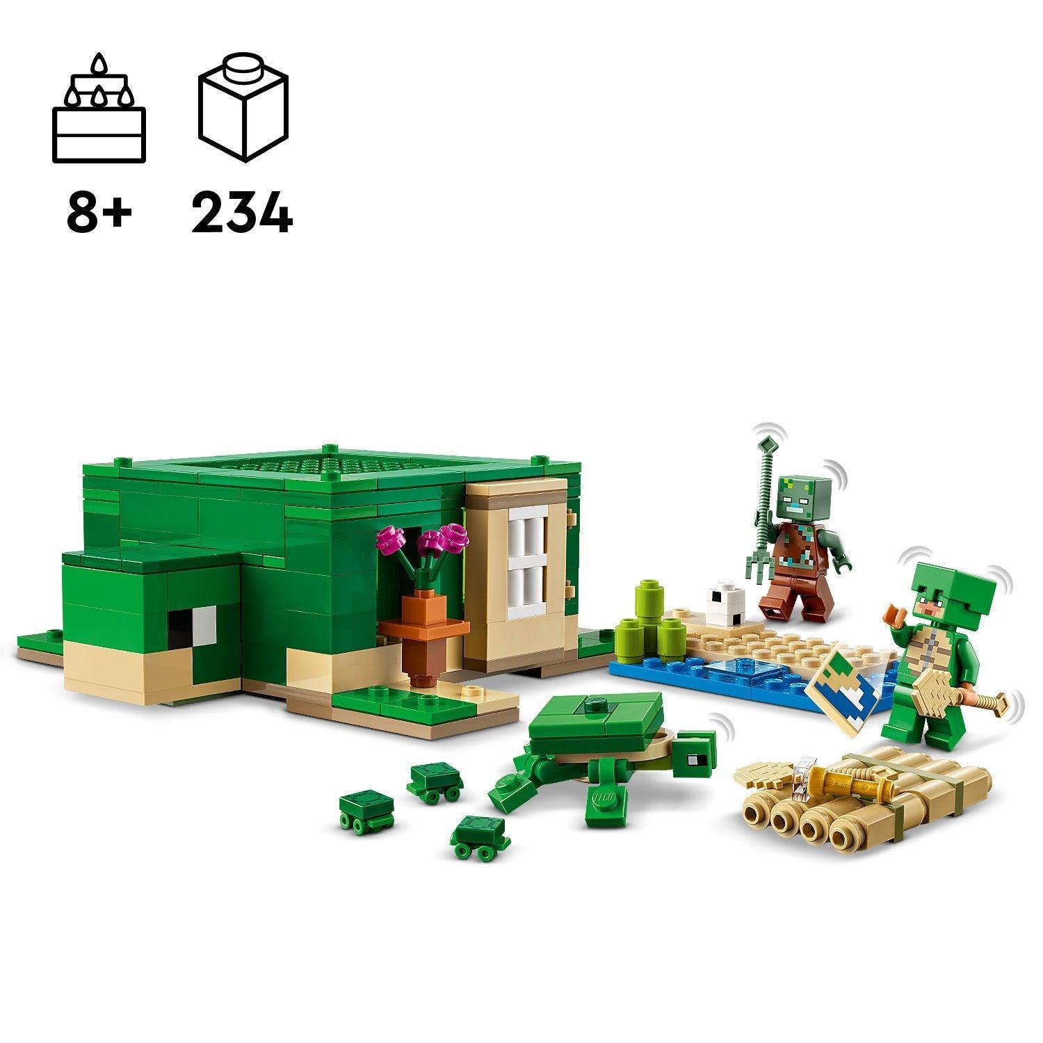 LEGO The Turtle Beach House 21254 Minecraft LEGO CLASSIC @ 2TTOYS LEGO €. 26.99