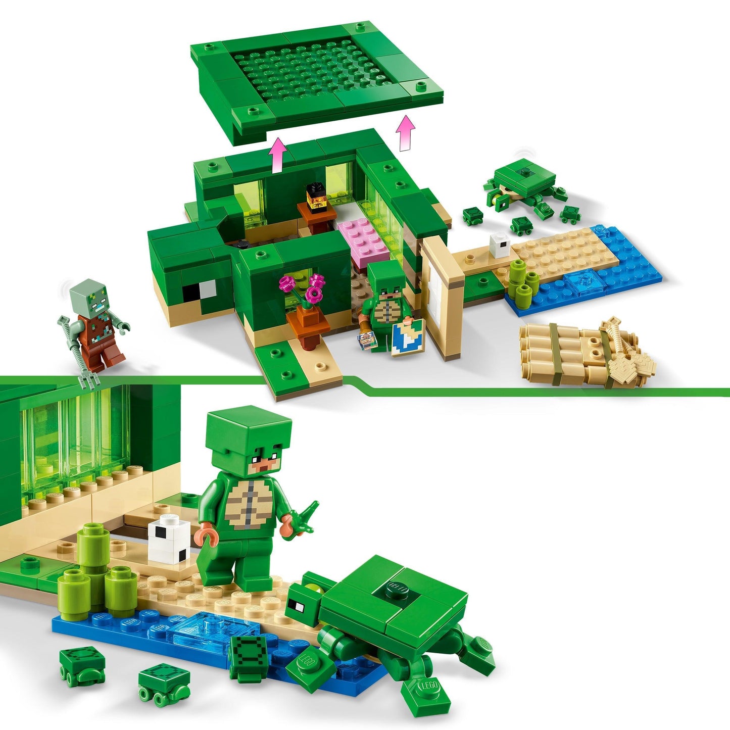 LEGO The Turtle Beach House 21254 Minecraft LEGO CLASSIC @ 2TTOYS | Official LEGO shop😊🥰 LEGO €. 26.99