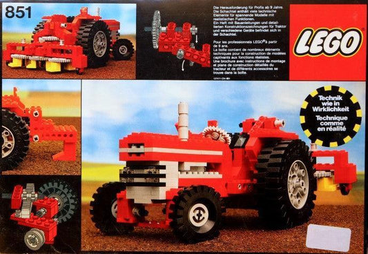 LEGO Tractor 851 Technic LEGO ADVANCED MODELS @ 2TTOYS LEGO €. 9.99