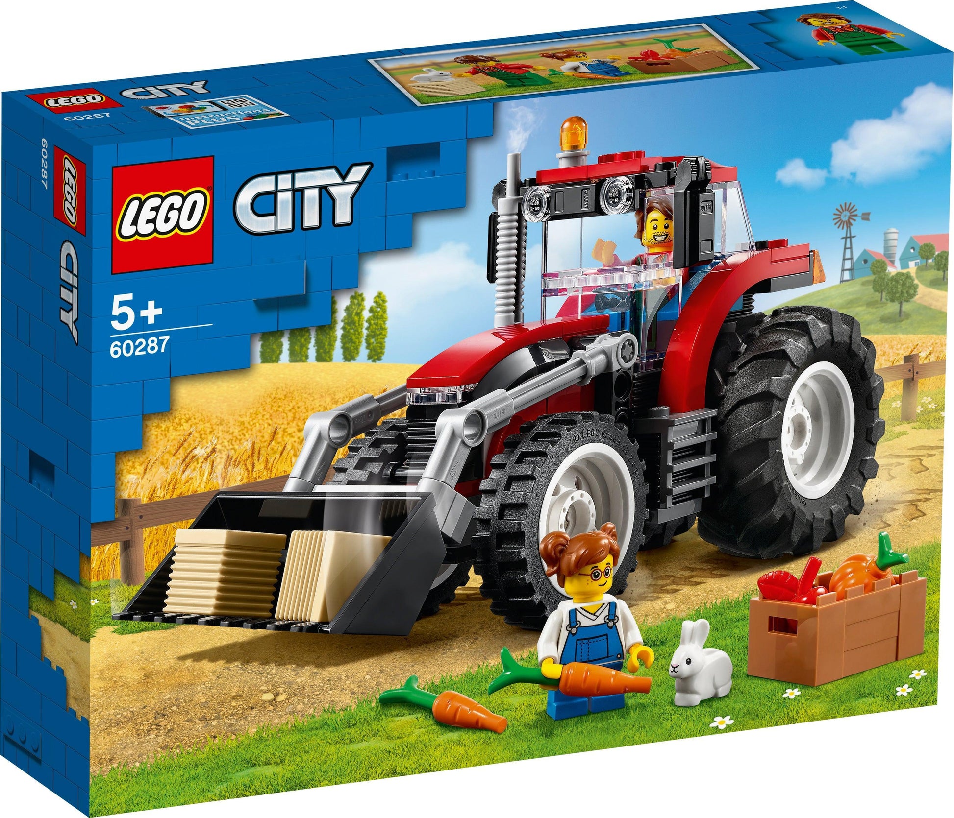 LEGO Tractor landbouwtrekker 60287 City LEGO GEWELDIGE VOERTUIGEN @ 2TTOYS LEGO €. 16.49