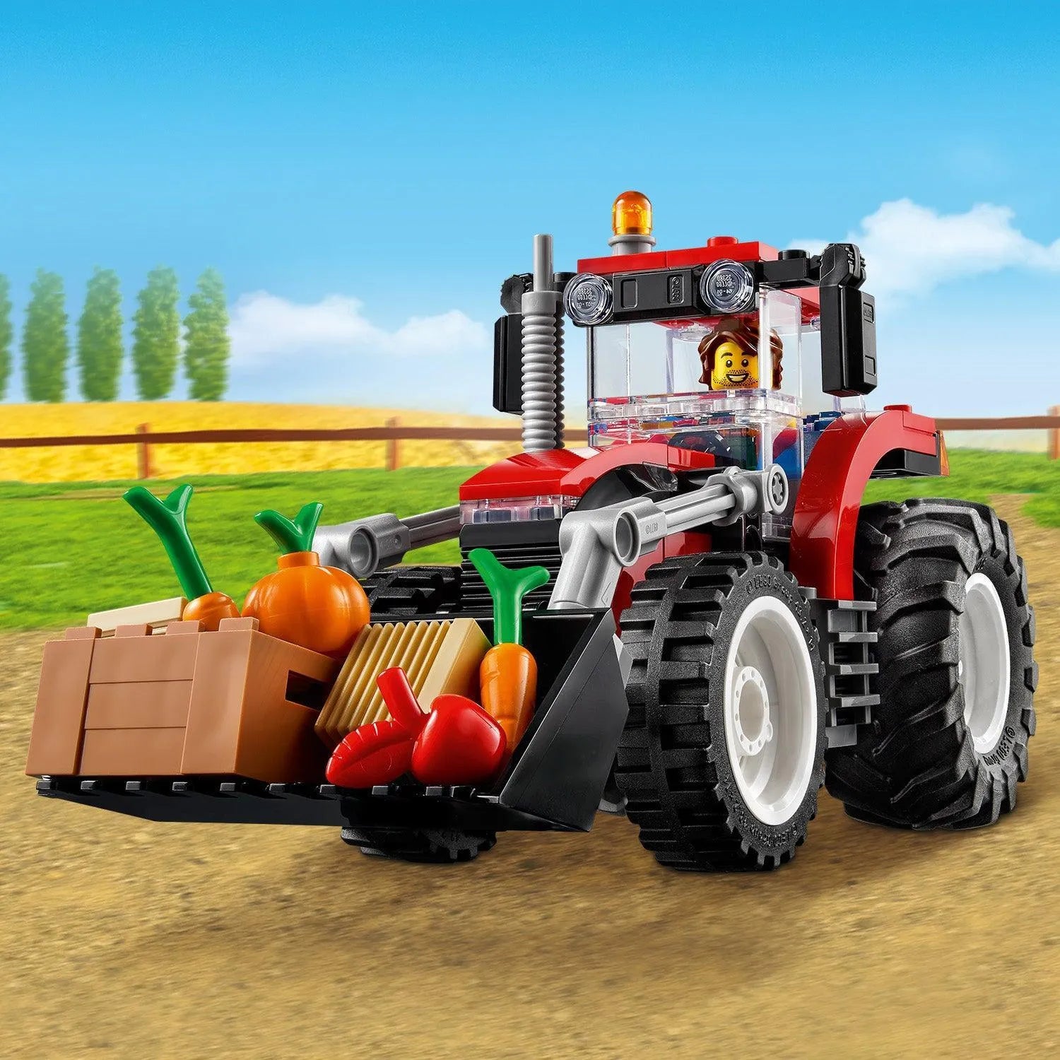 LEGO Tractor landbouwtrekker 60287 City LEGO GEWELDIGE VOERTUIGEN @ 2TTOYS | Official LEGO shop😊🥰 LEGO €. 16.48