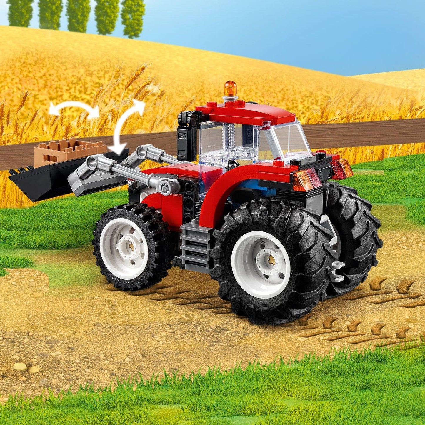 LEGO Tractor landbouwtrekker 60287 City LEGO GEWELDIGE VOERTUIGEN @ 2TTOYS | Official LEGO shop😊🥰 LEGO €. 16.48