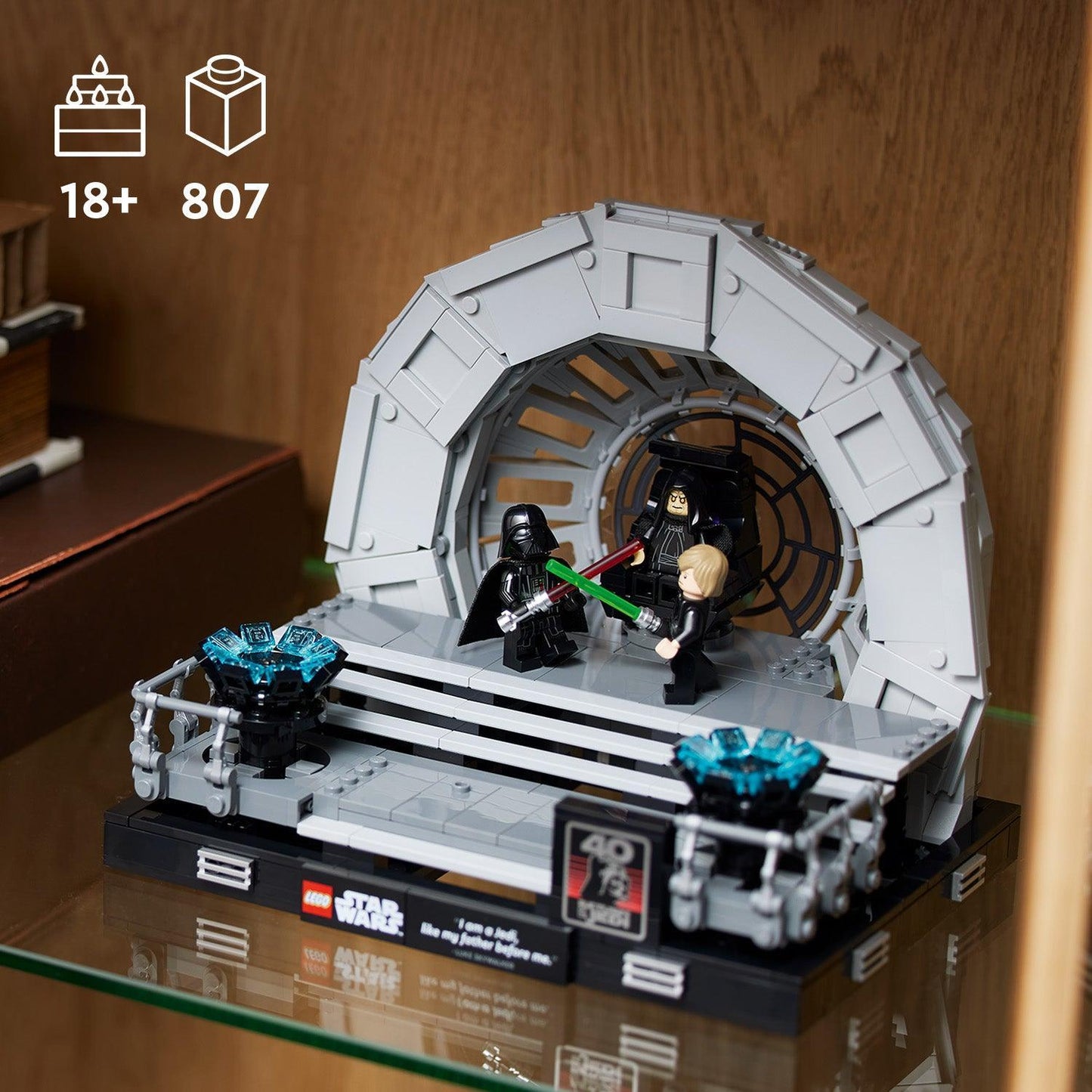 LEGO Troonzaal van de keizer diorama 75352 StarWars LEGO STARWARS @ 2TTOYS LEGO €. 99.99