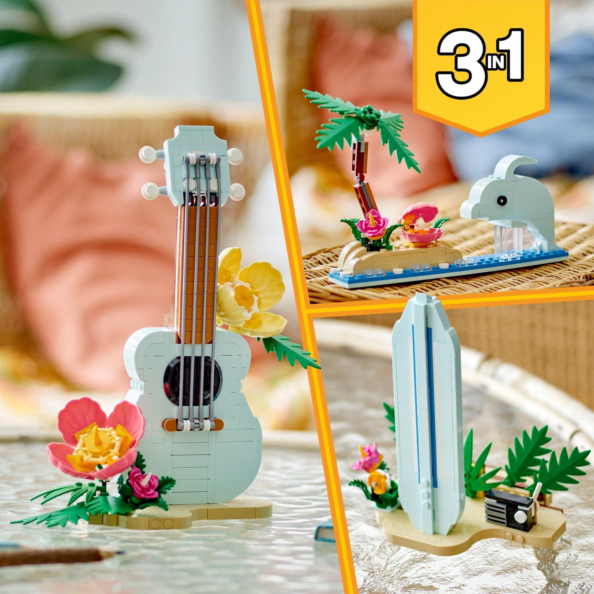 LEGO Tropische ukelele 31156 Creator 3 in 1 LEGO CREATOR 3 IN 1 @ 2TTOYS LEGO €. 25.48