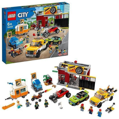 LEGO Tuning Workshop 60258 City Voertuigen LEGO CITY GEWELDIGE VOERTUIGEN @ 2TTOYS LEGO €. 99.99