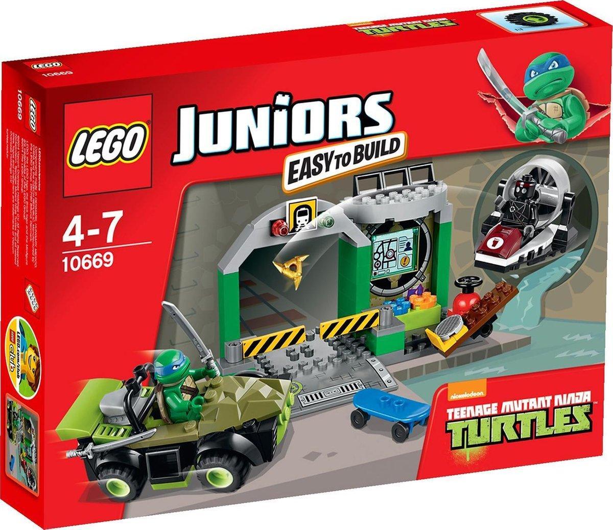 LEGO Turtle Lair 10669 Juniors LEGO Juniors @ 2TTOYS | Official LEGO shop😊🥰 LEGO €. 19.99