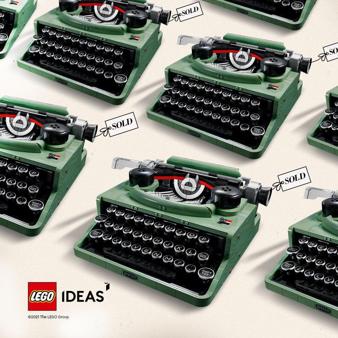 LEGO Type machine / Typewriter 21327 Ideas LEGO IDEAS @ 2TTOYS LEGO €. 234.99