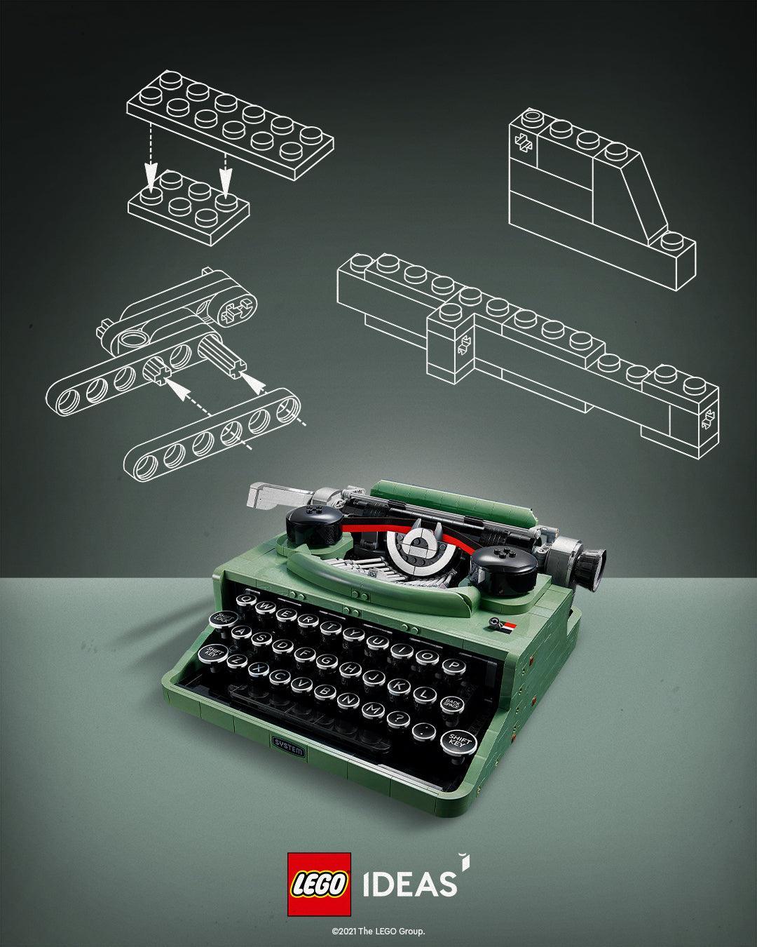 LEGO Type machine / Typewriter 21327 Ideas LEGO IDEAS @ 2TTOYS LEGO €. 234.99