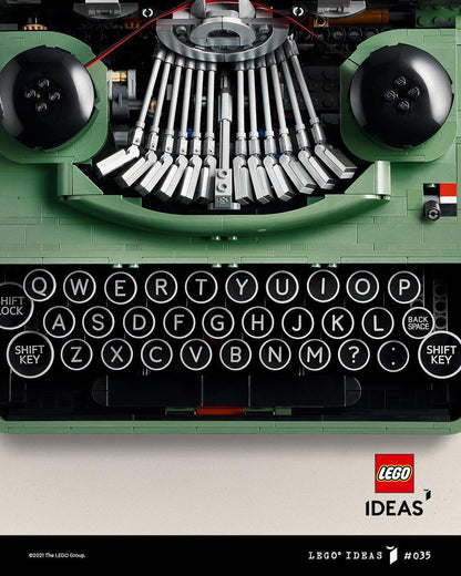 LEGO Type machine / Typewriter 21327 Ideas LEGO IDEAS @ 2TTOYS LEGO €. 234.99