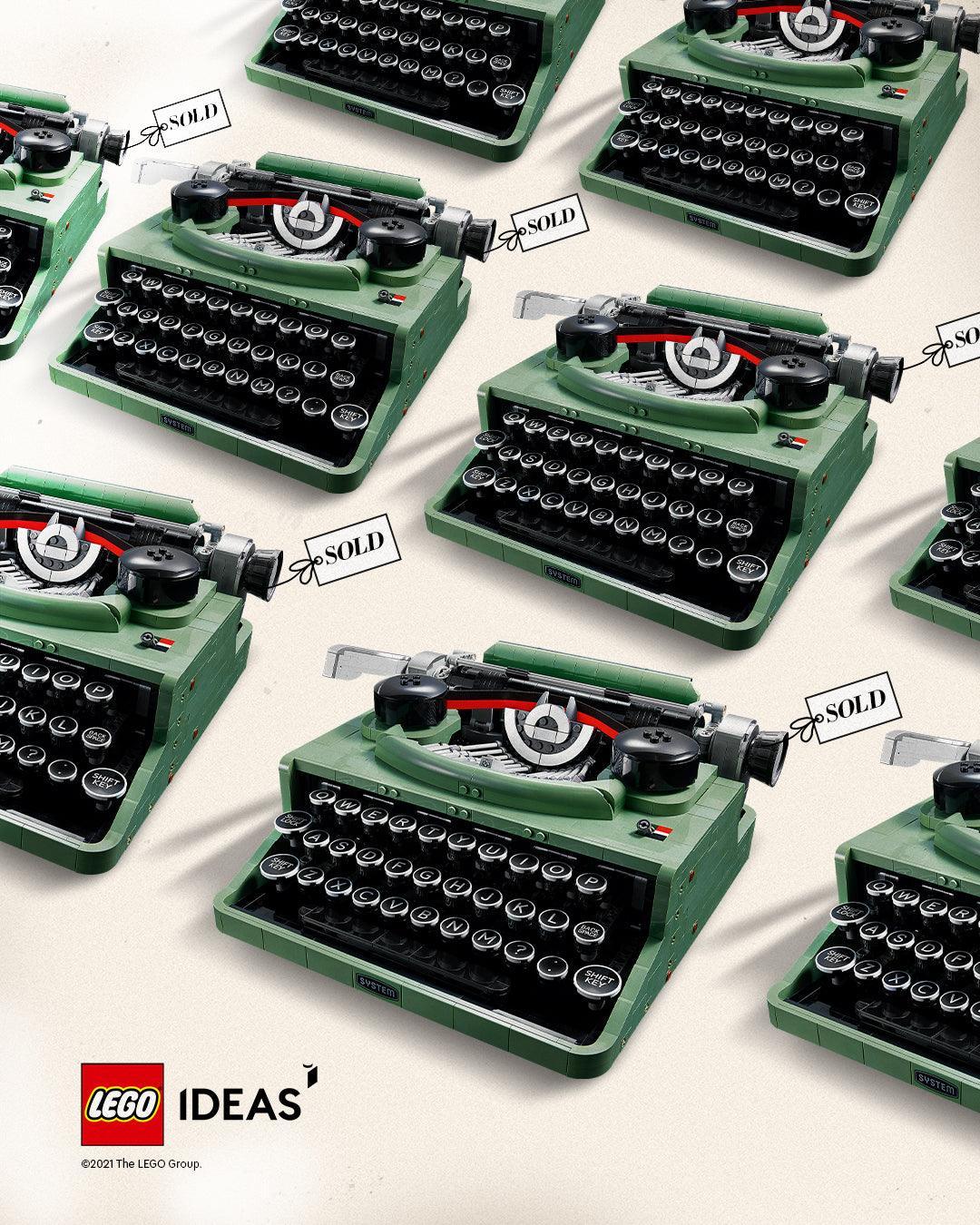 LEGO Type machine / Typewriter 21327 Ideas LEGO IDEAS @ 2TTOYS LEGO €. 234.99