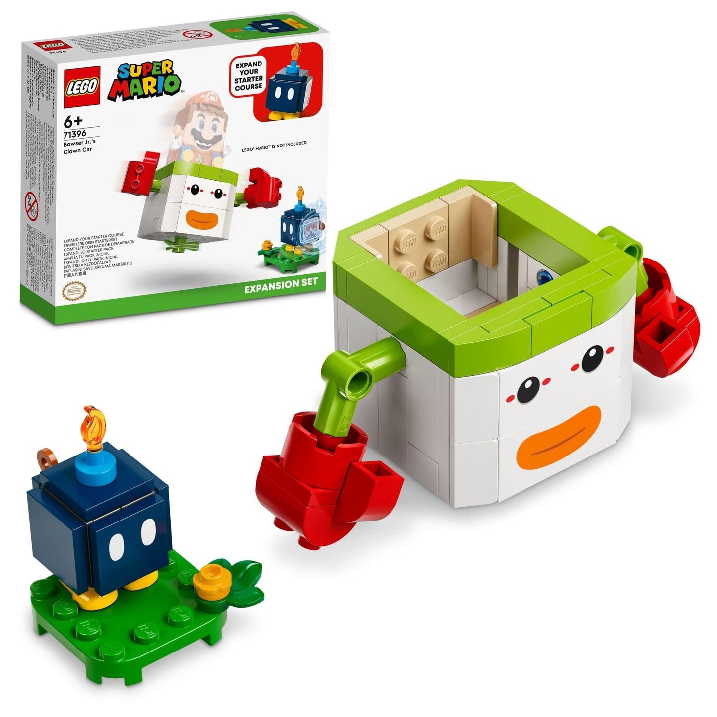 LEGO Uitbreidingsset: Bowser Jr.'s Clown-capsule 71396 SuperMario LEGO SUPERMARIO @ 2TTOYS LEGO €. 8.48