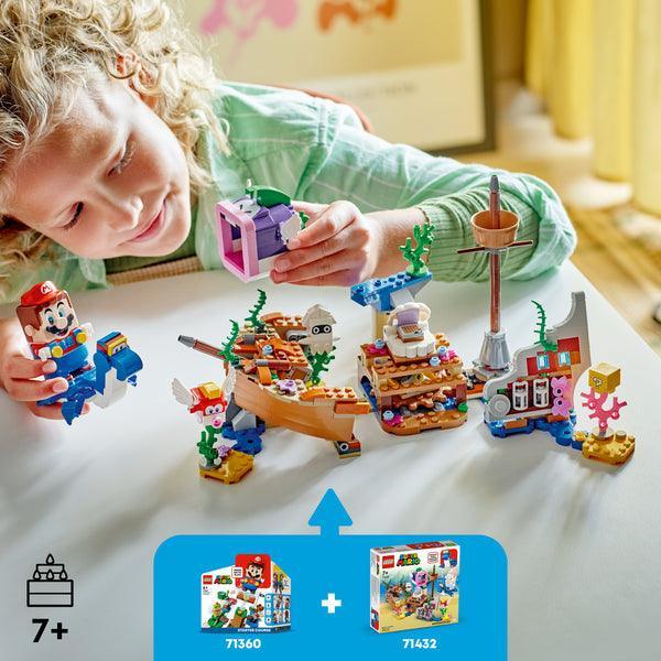 LEGO Uitbreidingsset: Dorries gezonken scheepswrak 71432 SuperMario LEGO Super Mario @ 2TTOYS | Official LEGO shop😊🥰 LEGO €. 37.99