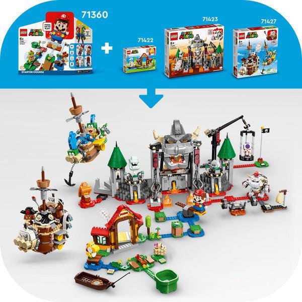 LEGO Uitbreidingsset: Gevecht op Dry Bowsers kasteel 71423 SuperMario LEGO @ 2TTOYS LEGO €. 88.99