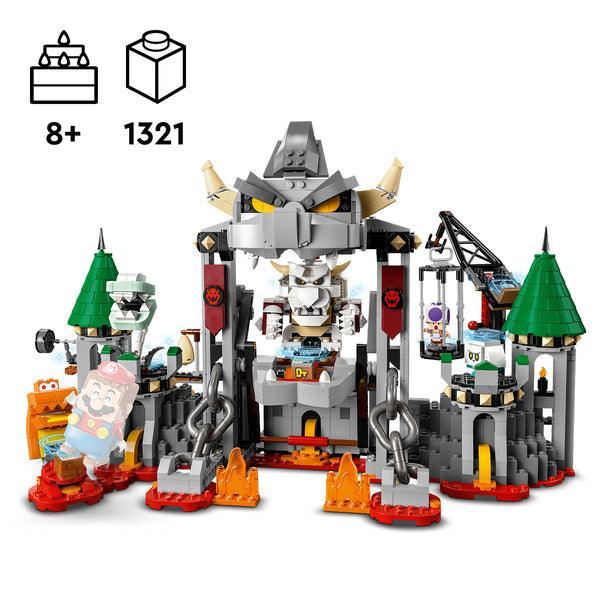 LEGO Uitbreidingsset: Gevecht op Dry Bowsers kasteel 71423 SuperMario LEGO @ 2TTOYS LEGO €. 88.99