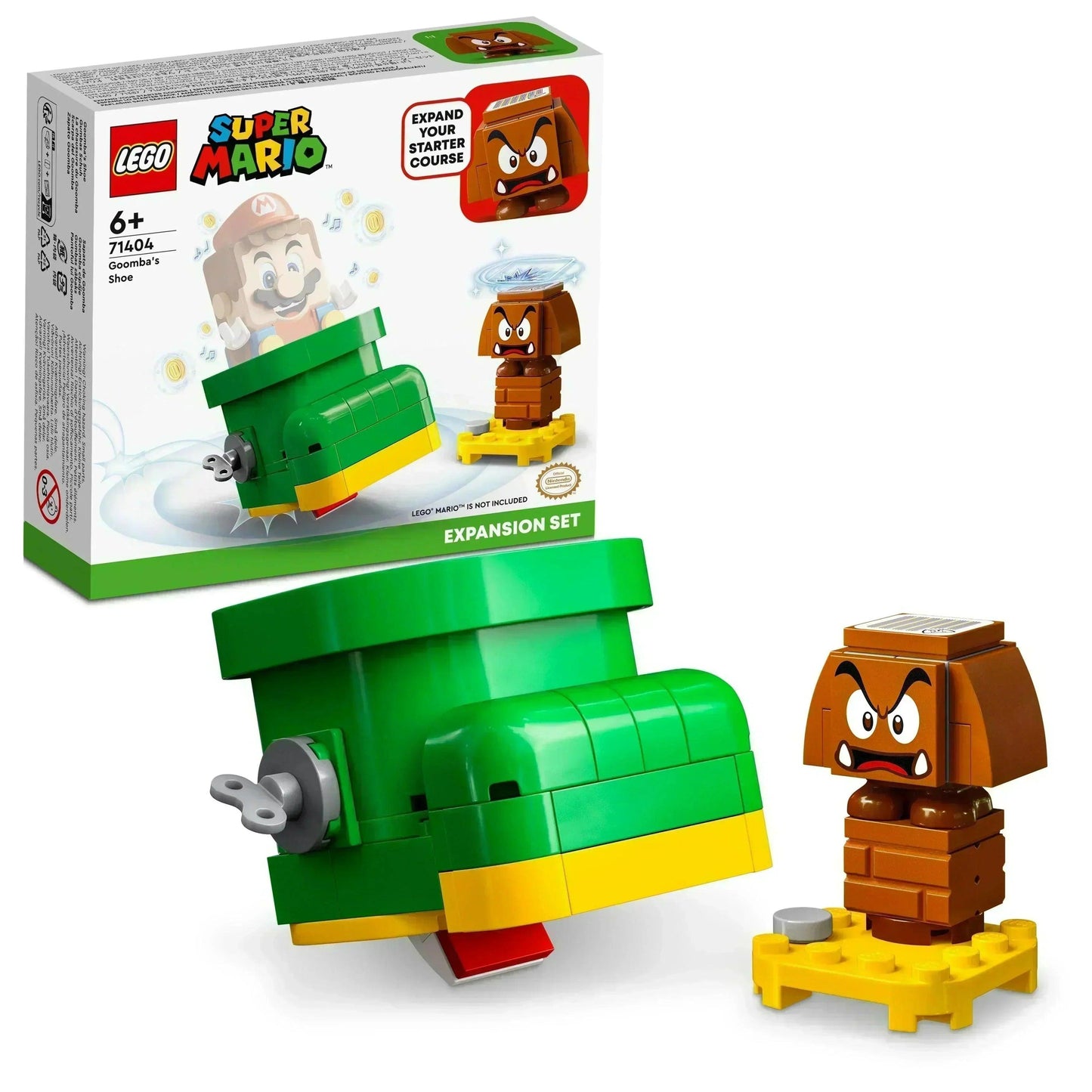 LEGO Uitbreidingsset: Goomba’s schoen 71404 Supermario LEGO SUPERMARIO @ 2TTOYS LEGO €. 8.48