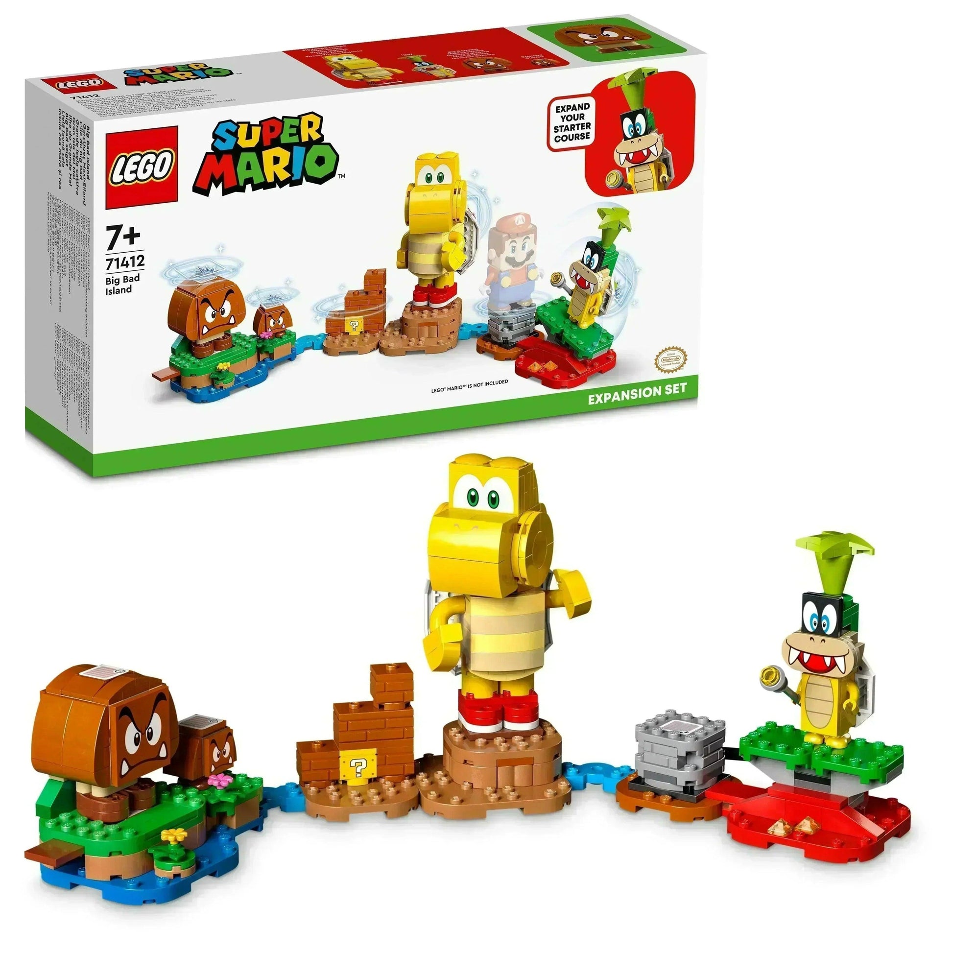 LEGO Uitbreidingsset: Groot duister eiland 71412 Supermario LEGO SUPERMARIO @ 2TTOYS LEGO €. 39.98