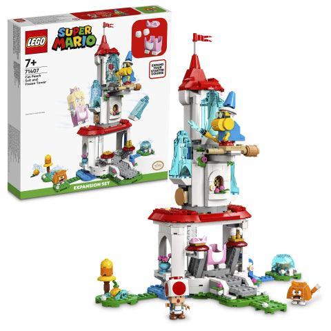 LEGO Uitbreidingsset: Kat-Peach-uitrusting en IJstoren 71407 Super Mario LEGO SUPERMARIO @ 2TTOYS LEGO €. 69.99