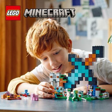 LEGO Uitvalbasis zwaard 21244 Minecraft LEGO MINECRAFT @ 2TTOYS | Official LEGO shop😊🥰 LEGO €. 38.48