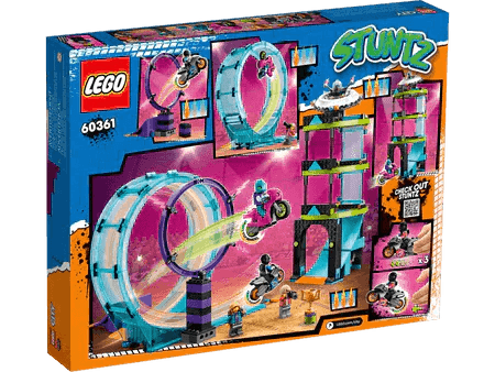 LEGO Ultieme stuntrijders uitdaging 60361 City LEGO CITY @ 2TTOYS | Official LEGO shop😊🥰 LEGO €. 76.49