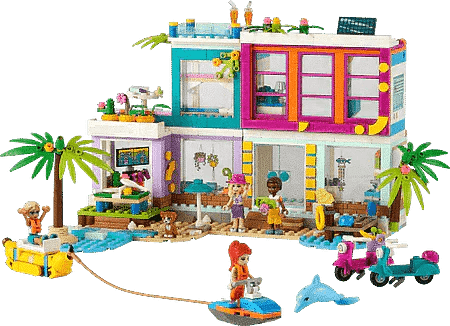 LEGO Vacation Beach House 41709 Friends LEGO FRIENDS @ 2TTOYS | Official LEGO shop😊🥰 LEGO €. 59.48